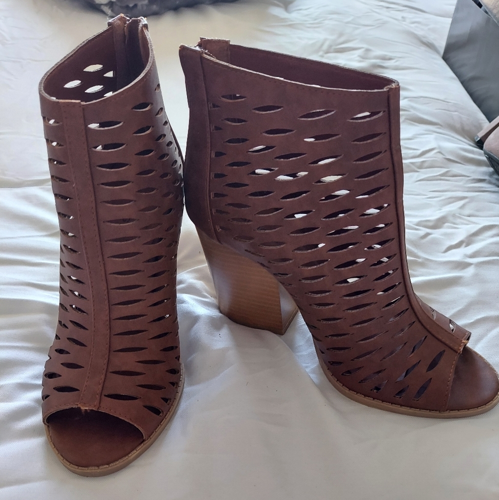 Maurices Brown Booties